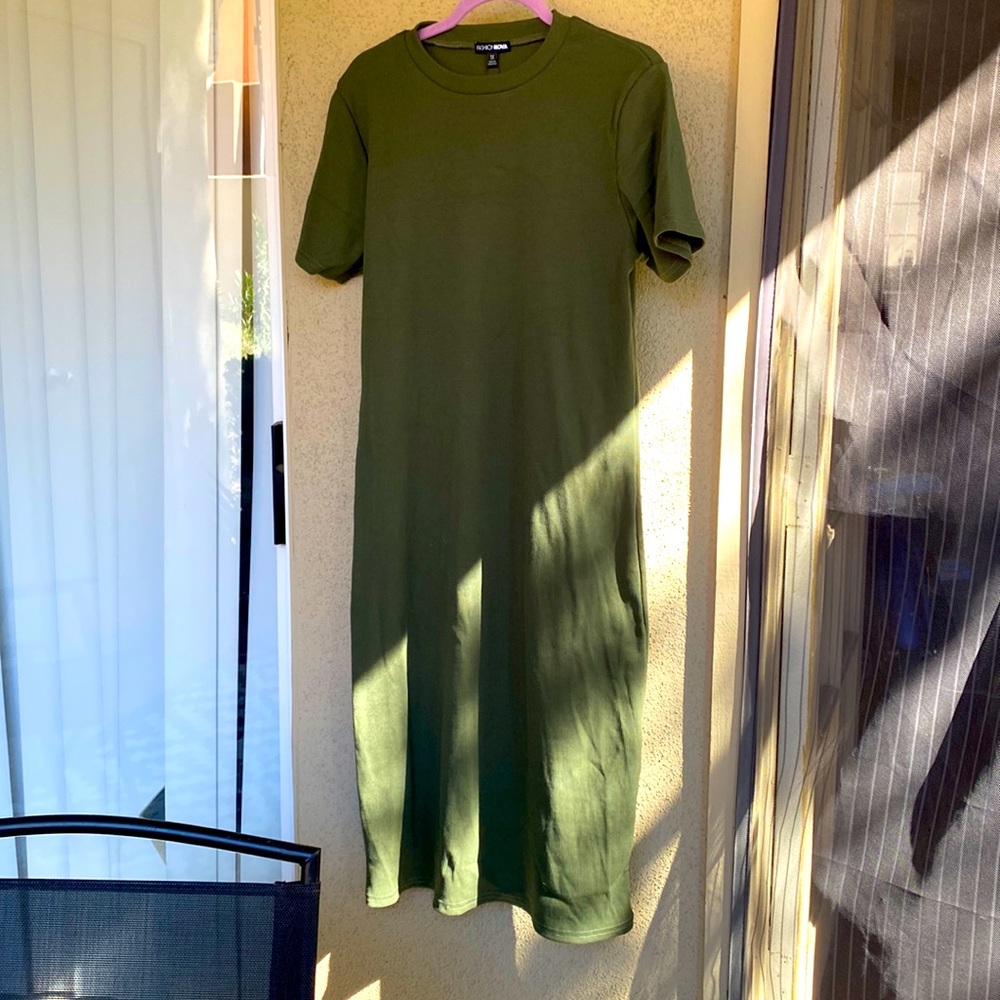 Fashion nova ribbed dress XL